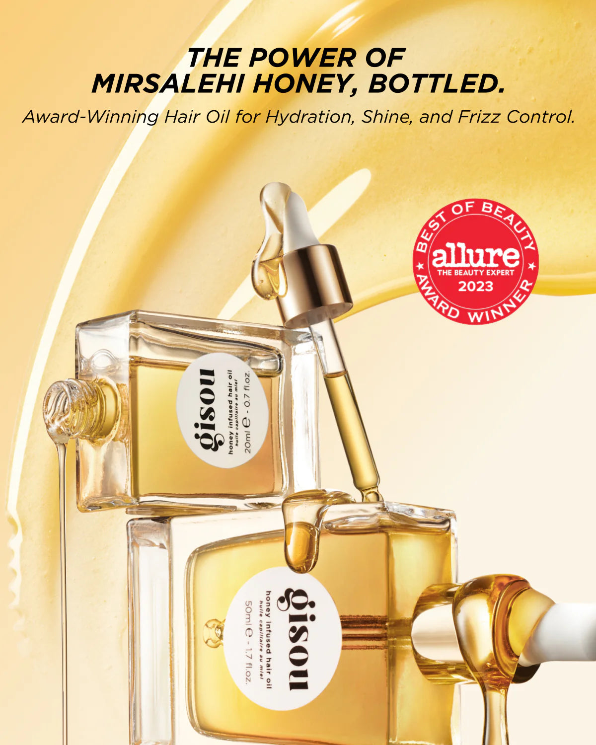 Gisou-Honey Infused Hair Oil